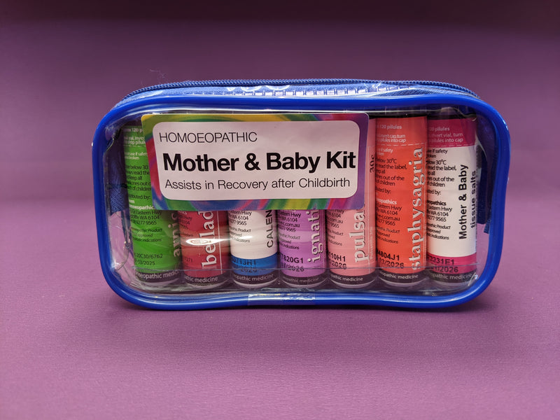 Homoeopathic Mother & Baby Kit - 7 remedies